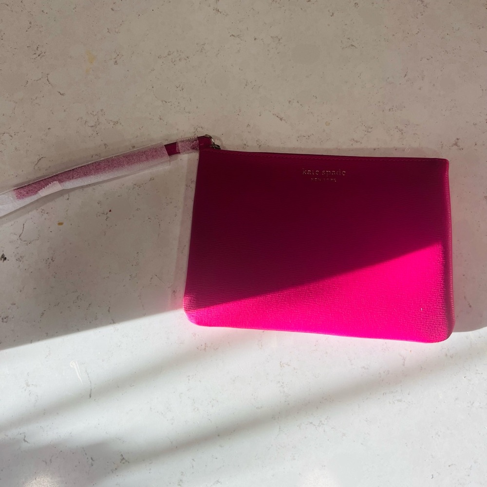 Kate Spade Vibrant Pink Wristlet - Picture 2 of 6